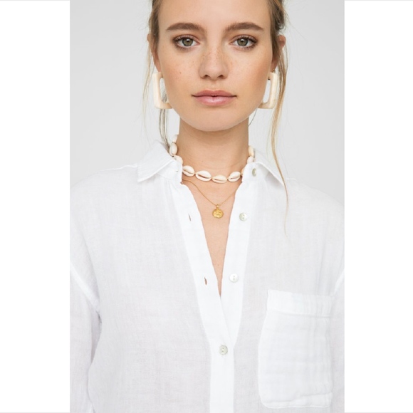 Ellis Gauze Button Down - Picture 4 of 4